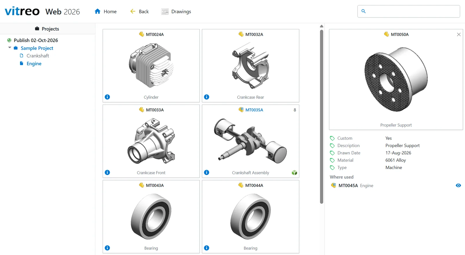 Vitreo, the file and project manager for SOLIDWORKS